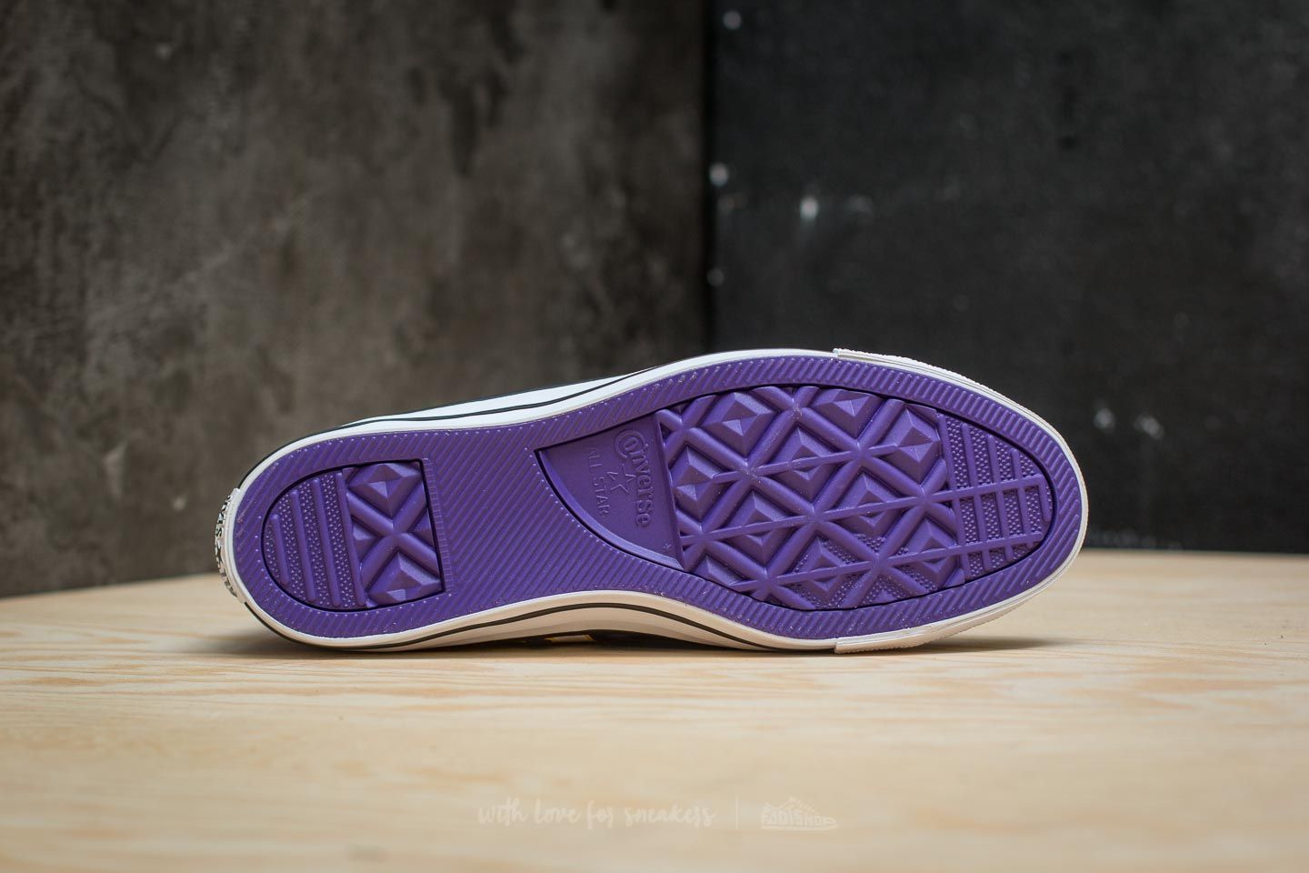Vyriška avalynė Converse x NBA Chuck Taylor All Star SE Hi Purple/ Gold/ White