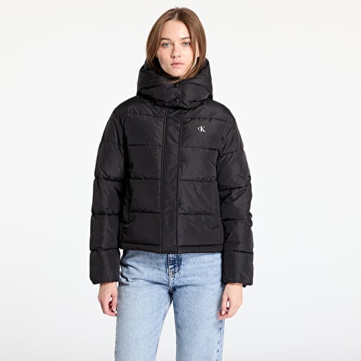 Calvin Klein Jeans Matte Monologo Jacket Black
