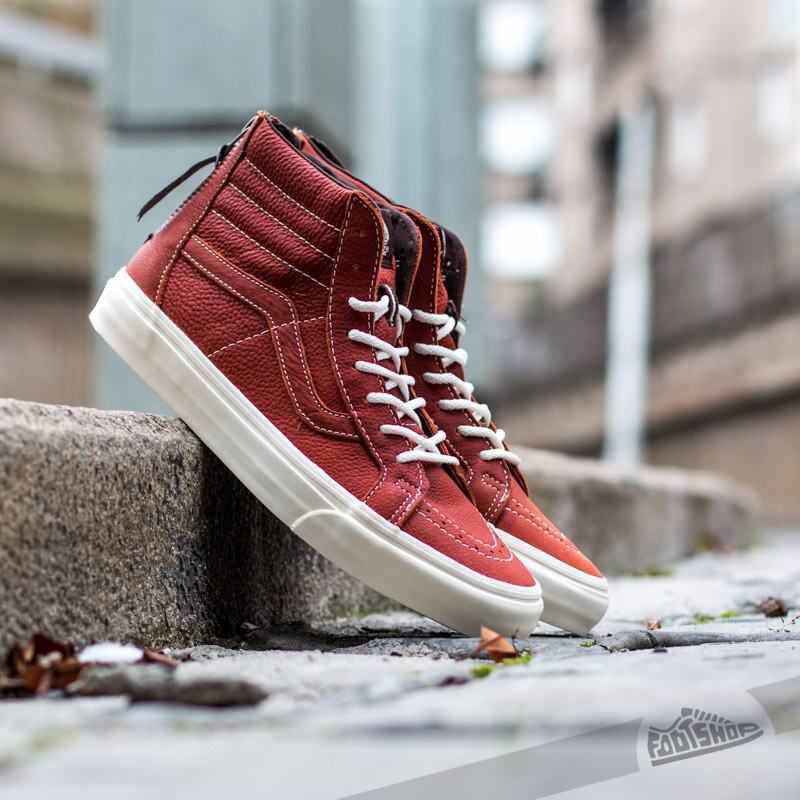 靴 VANS MEN SK8-HI ZIP WEAVE DX - LEATHER Vans Men Sk8-Hi Zip Weave DX - Leather black