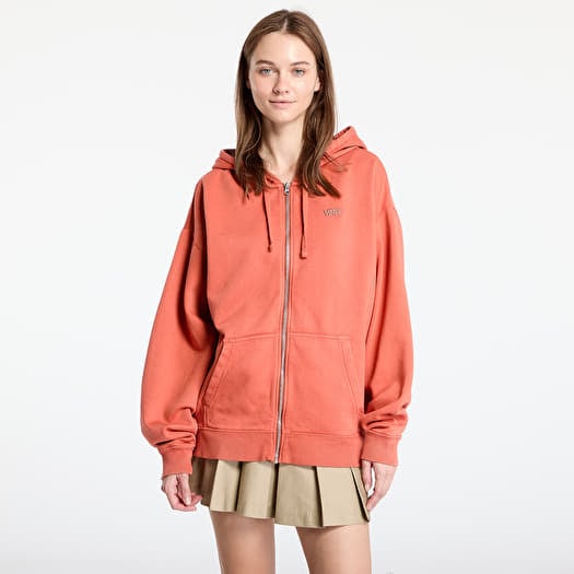Vans Everyday Oversized Zip Hoodie Auburn