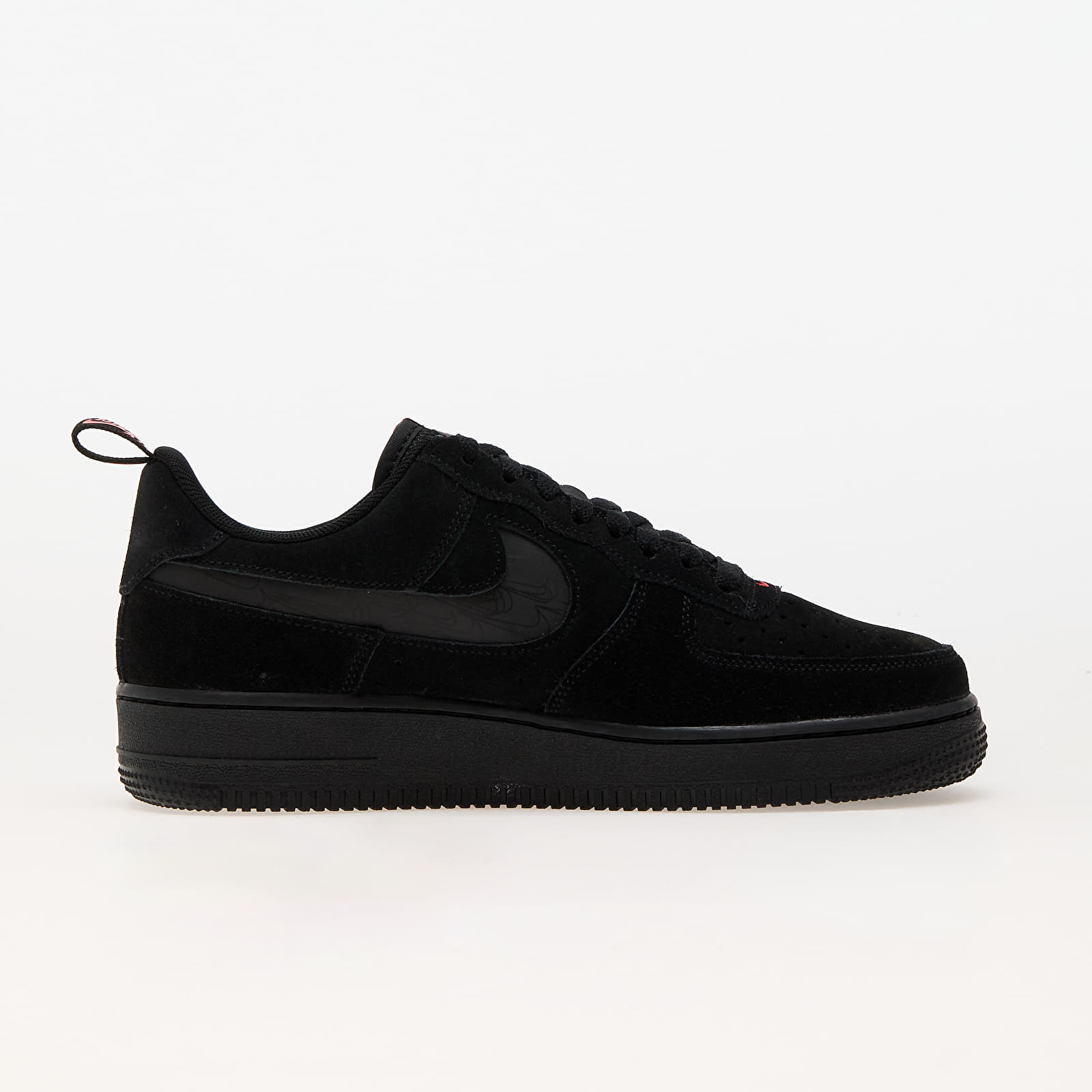 Men's shoes Nike Air Force 1 '07 LV8 Black/ Black-Lt Crimson