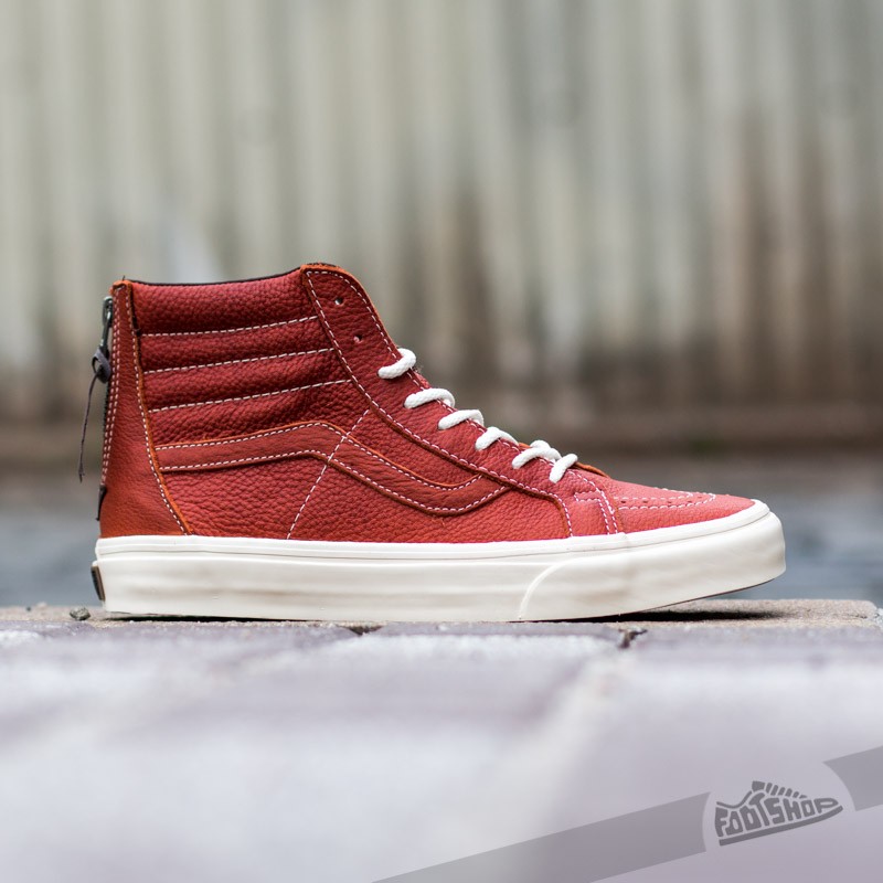 靴 VANS MEN SK8-HI ZIP WEAVE DX - LEATHER Vans Men Sk8-Hi Zip Weave DX - Leather black