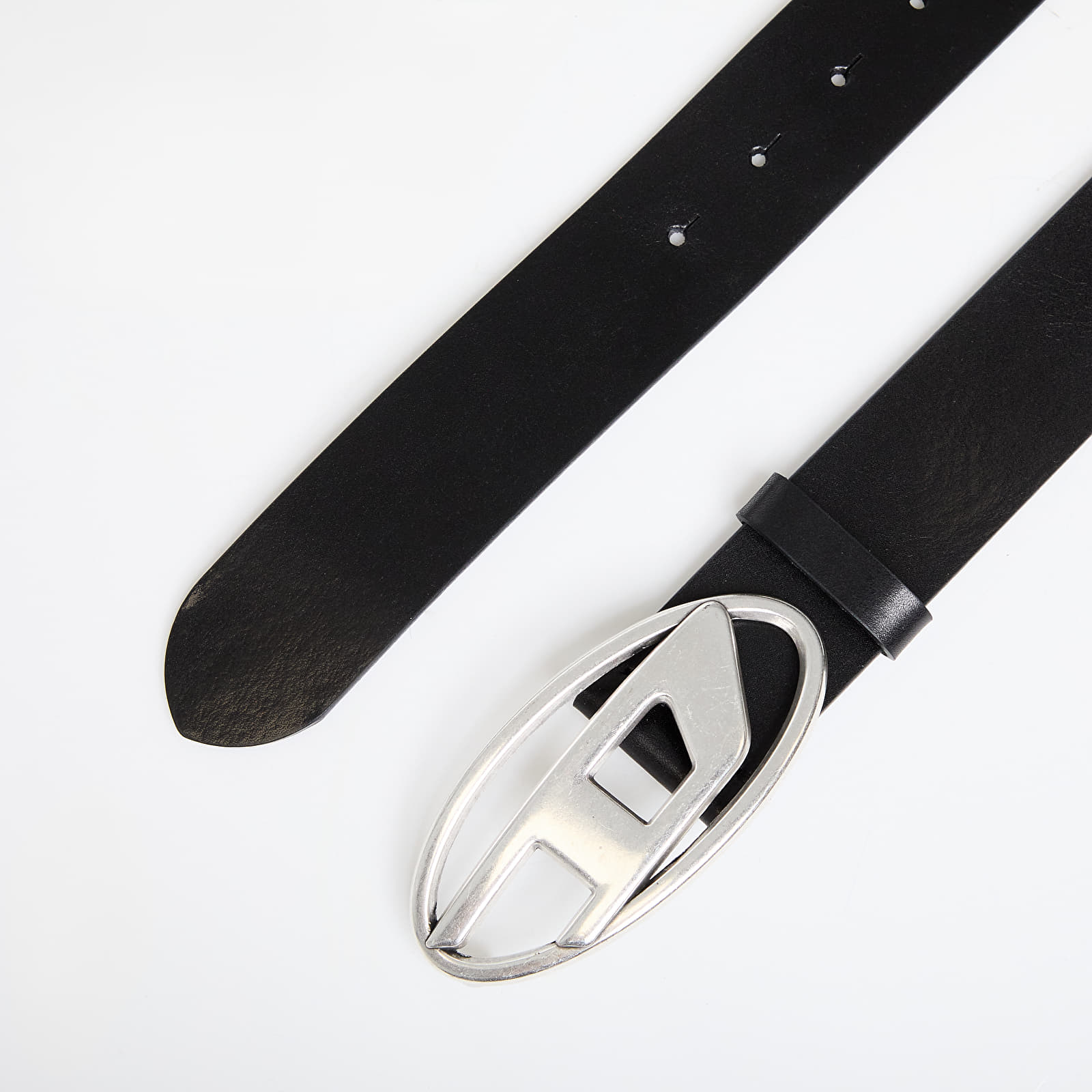 Damen Gürtel Diesel Oval D Logo B-1Dr Belt Black