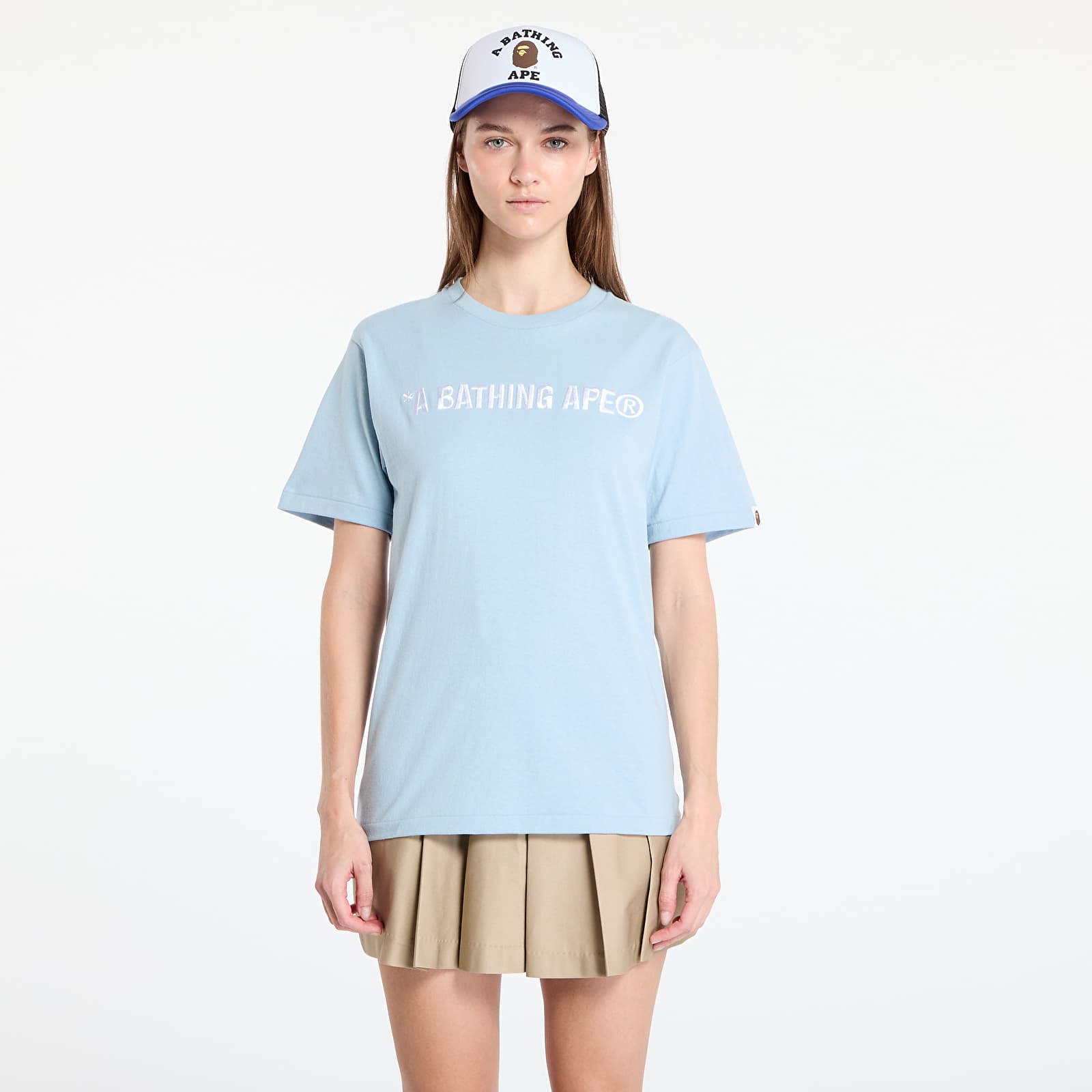 T-Shirts A BATHING APE A Bathing Ape Logo Tee Sax