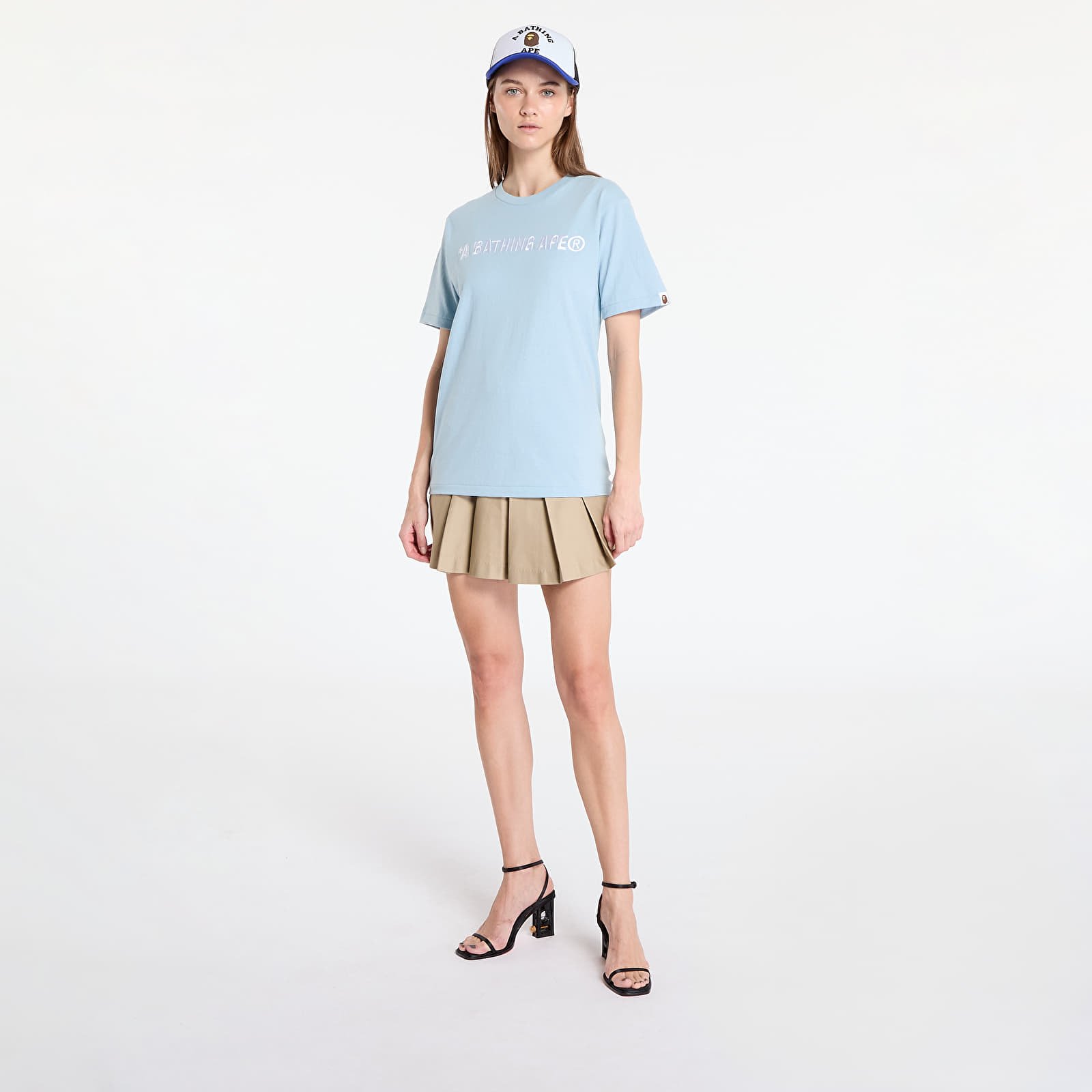 T-Shirts A BATHING APE A Bathing Ape Logo Tee Sax