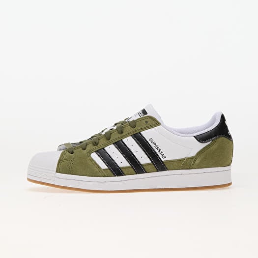 adidas Superstar Ftw White Core Black Focus Olive Footshop