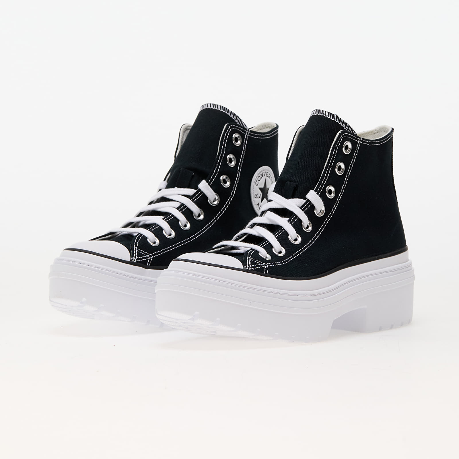 Women's shoes Converse Chuck Taylor All Star Lugged Heel Platform Black/ White/ Egret