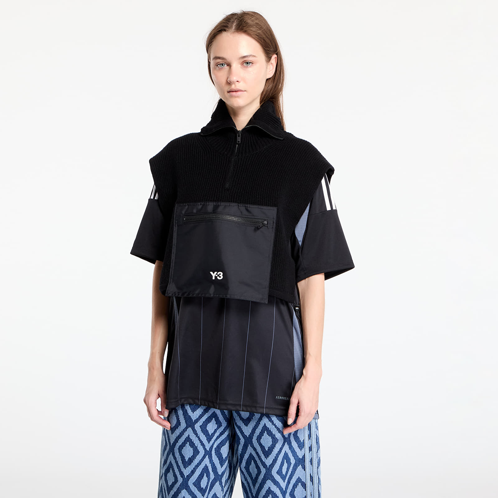 Westen Y-3 Hooded Vest UNISEX Black