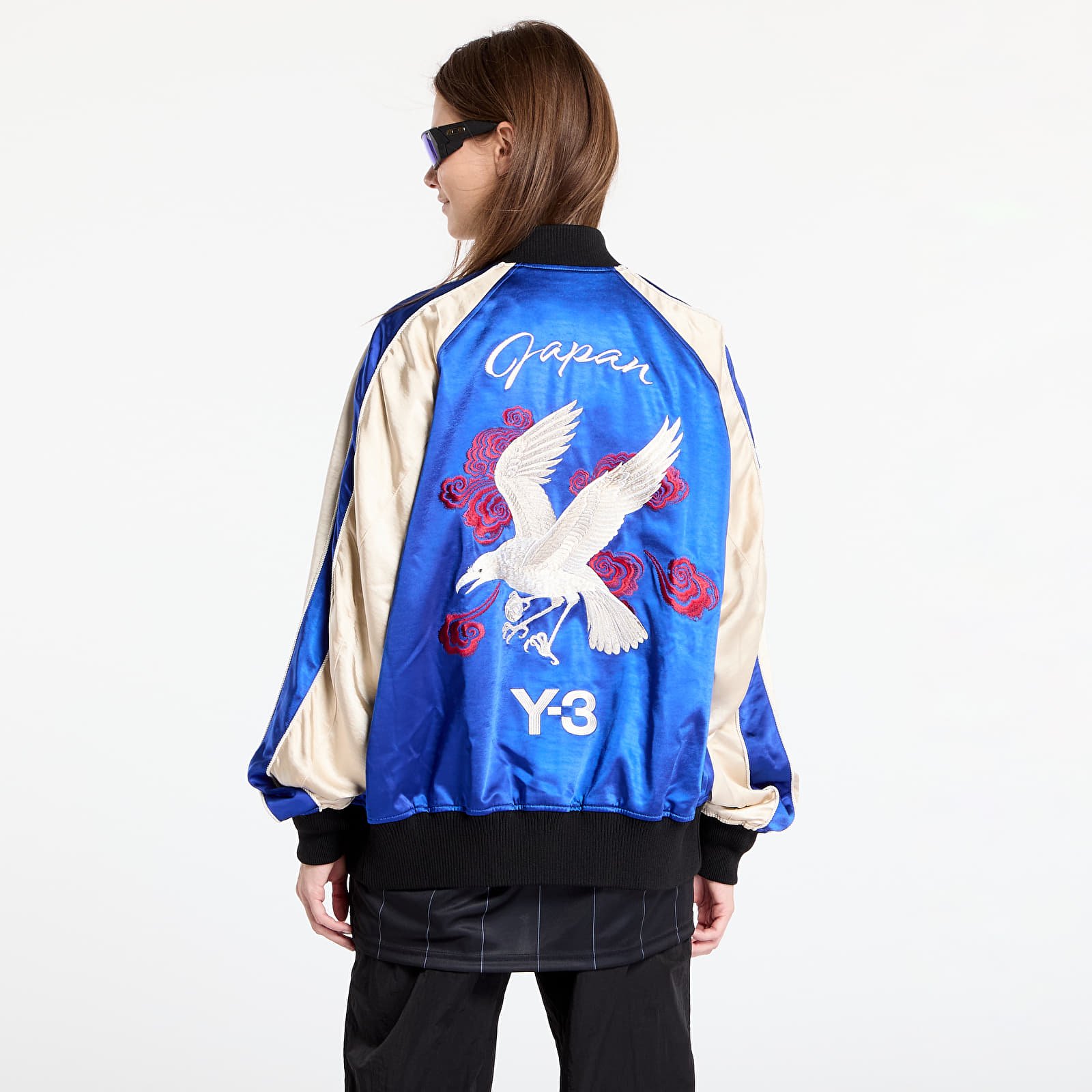 Jackets Y-3 JFA Souvenir Jacket UNISEX Bold Blue/ Champagne/ Black