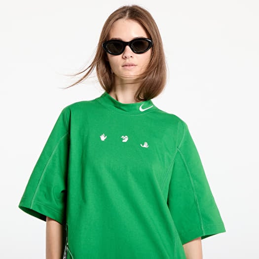 T shirts Nike x Off White Short Sleeve Top UNISEX Kelly Green Footshop
