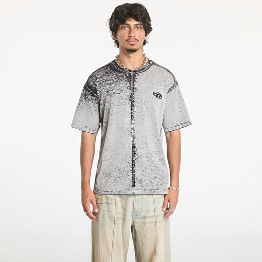 Marškinėliai Diesel T-Boxt-Dev T-Shirt Silver Sconce