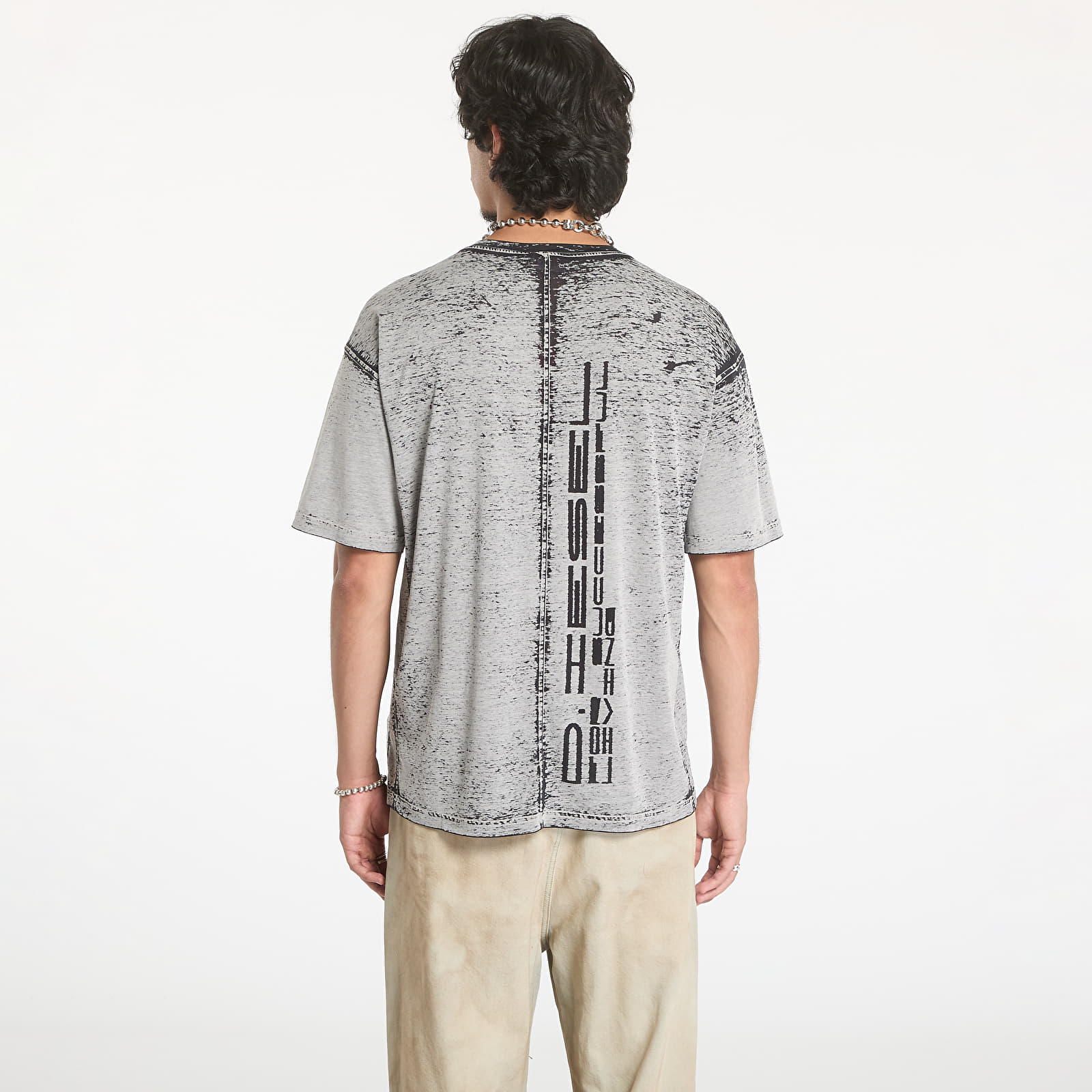 T-paidat Diesel T-Boxt-Dev T-Shirt Silver Sconce