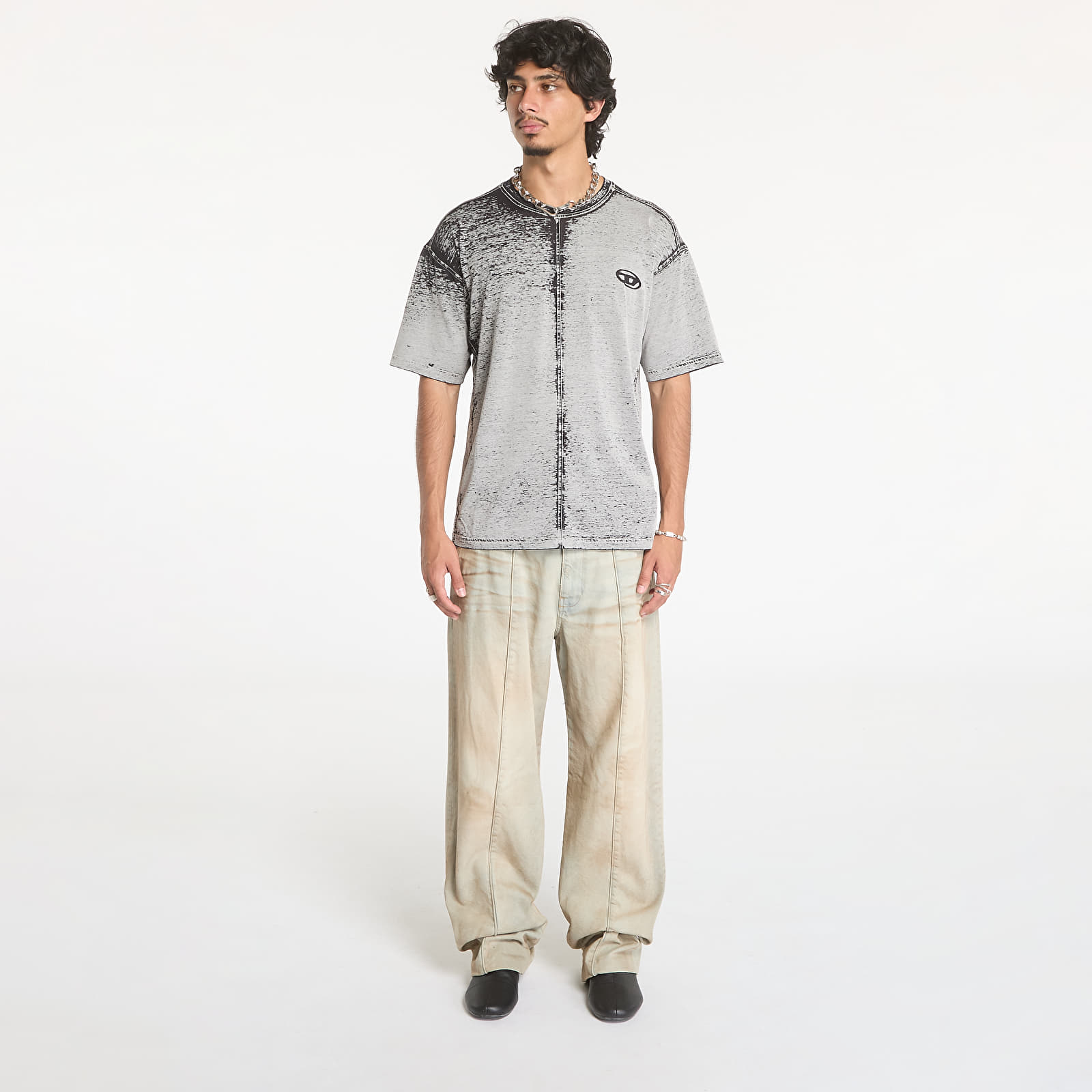 T-paidat Diesel T-Boxt-Dev T-Shirt Silver Sconce