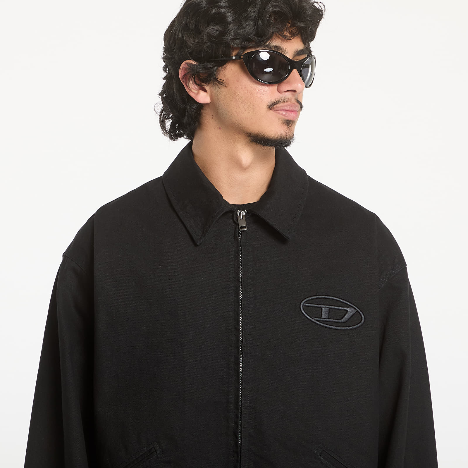 Jackets Diesel J-Taylor-Bleach Jacket Black
