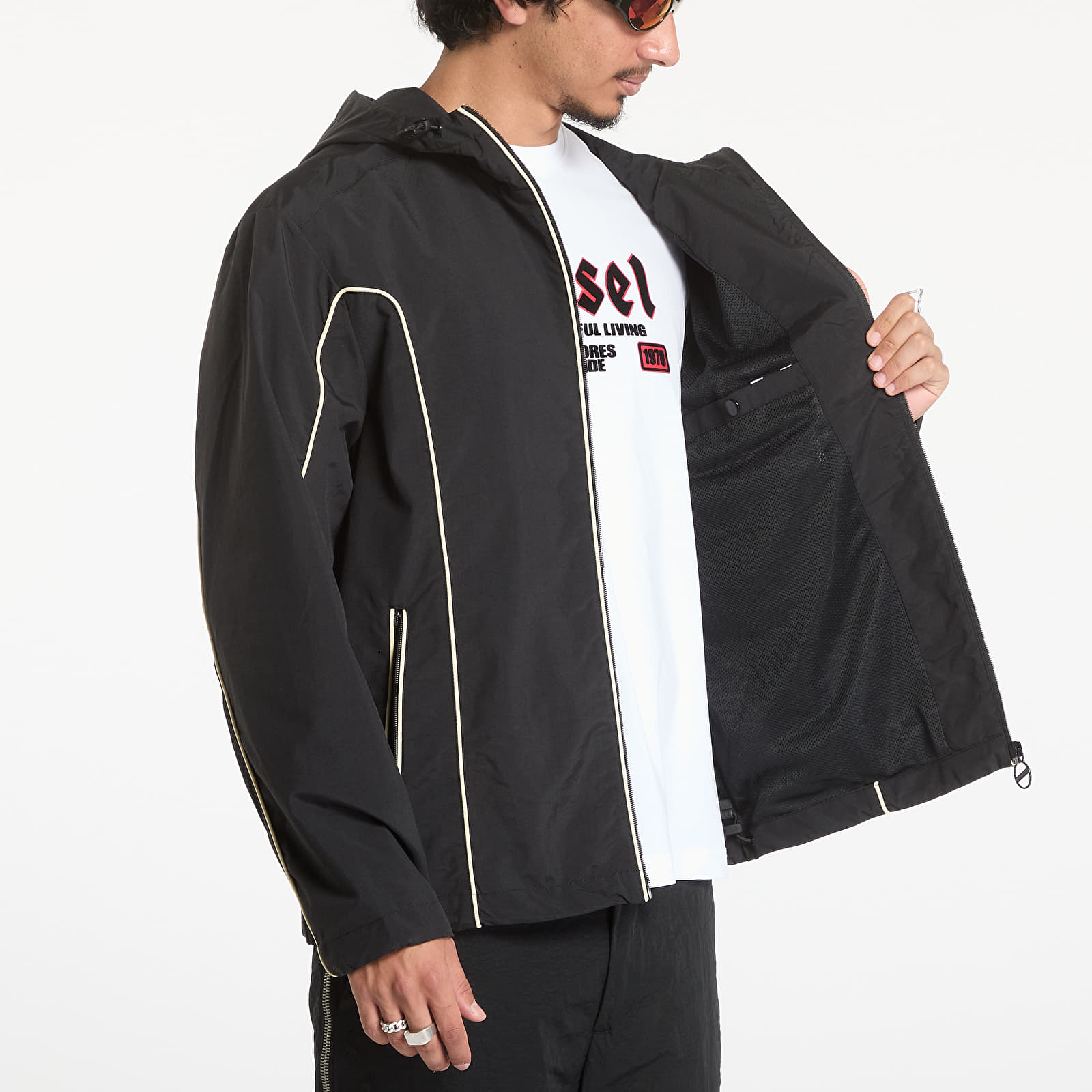 Valmentajan takit Diesel J-Hives Jacket Black