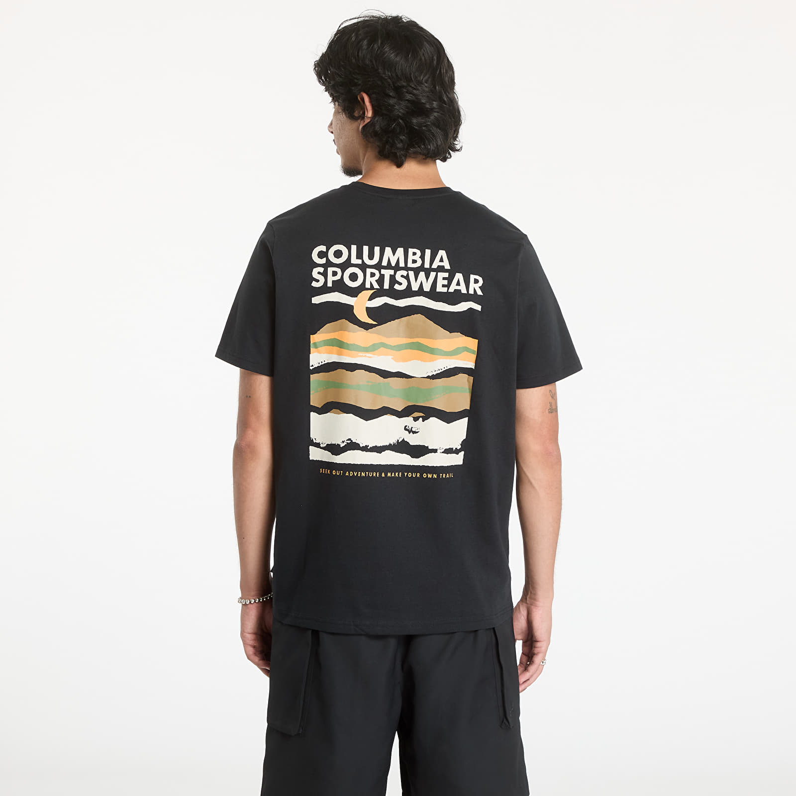 Tričká Columbia Explorers Canyon™ Back Short-Sleeve Tee Black