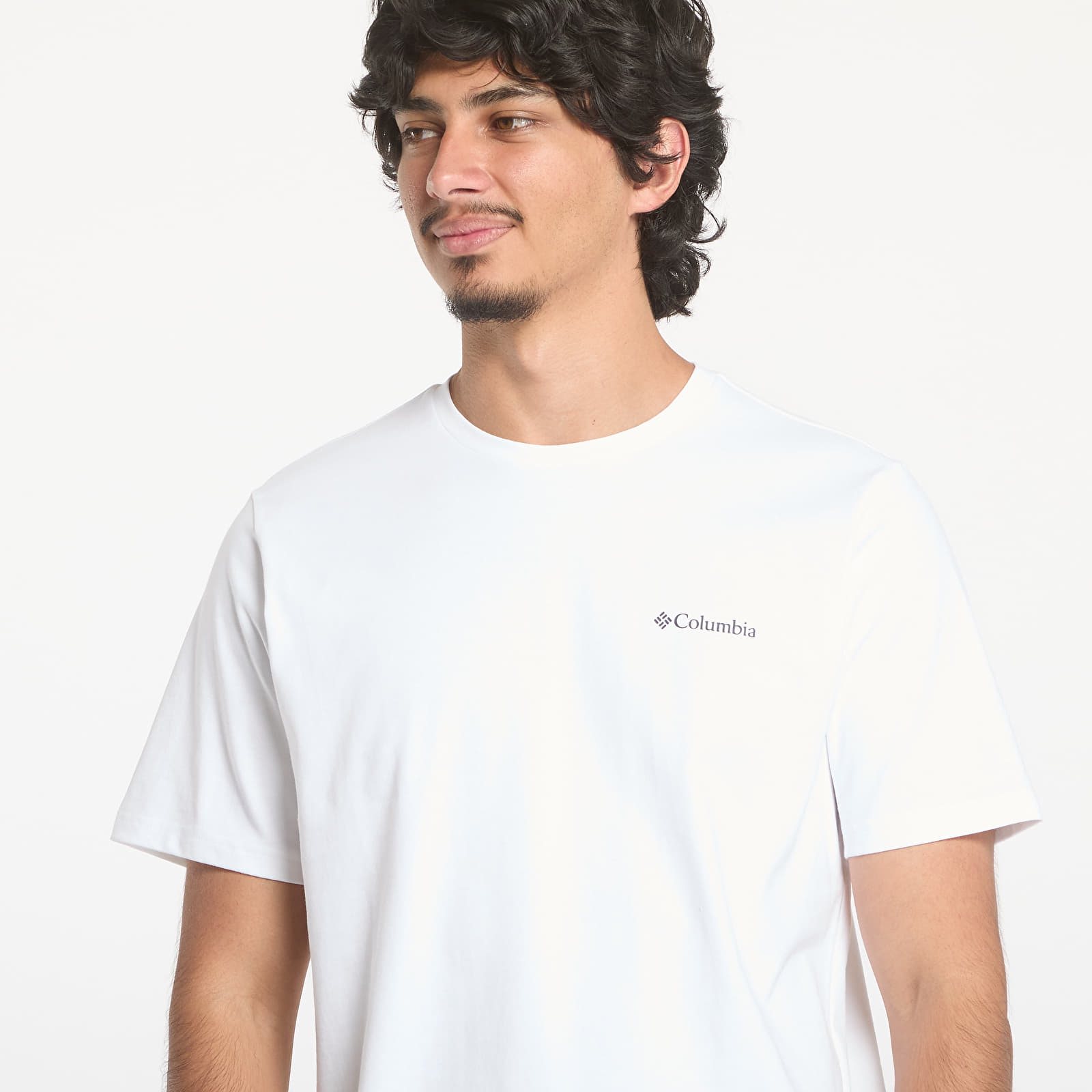 T-shirts Columbia Explorers Canyon™ Back Short-Sleeve Tee White