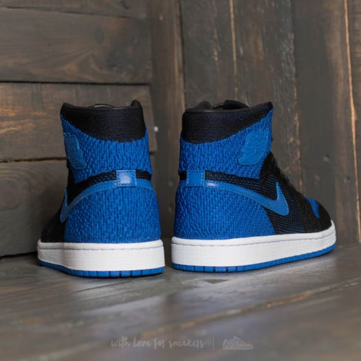 Jordan 1 blue flyknit hotsell