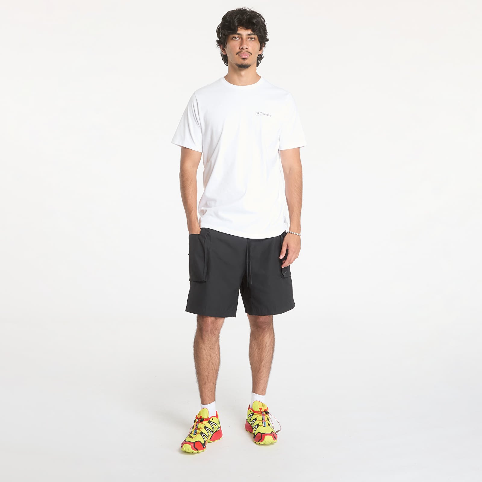 T-shirts Columbia Explorers Canyon™ Back Short-Sleeve Tee White