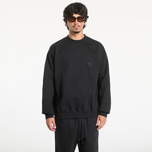 Mikina Y-3 Brushed Terry Crew Sweatshirt UNISEX Black
