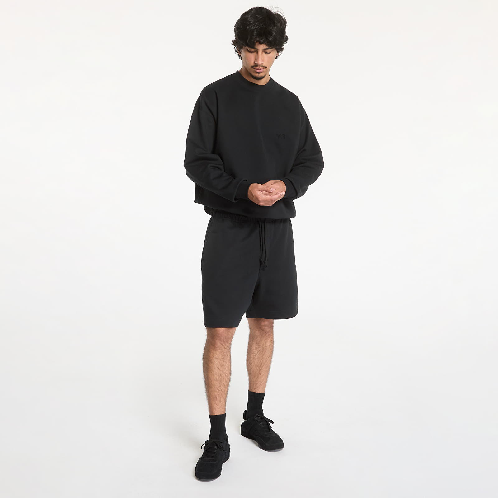 Kratke hlače  Y-3 Brushed Terry Shorts Black