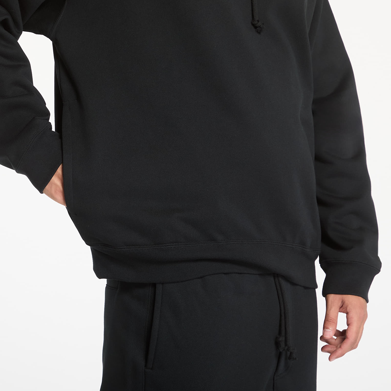 Kapucnis pulóverek és pulcsik Y-3 Brushed Terry Hoodie UNISEX Black