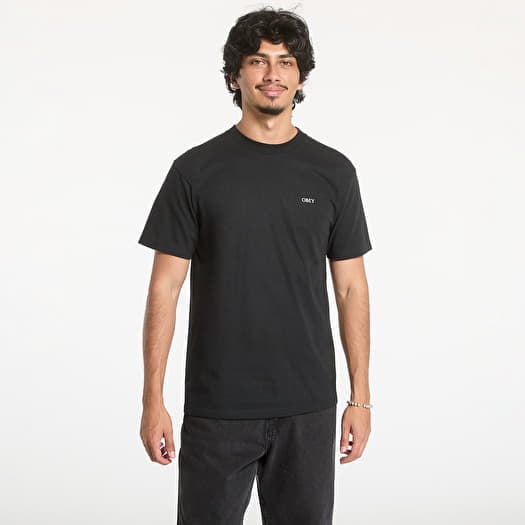 OBEY Geometric Power Canvas Black
