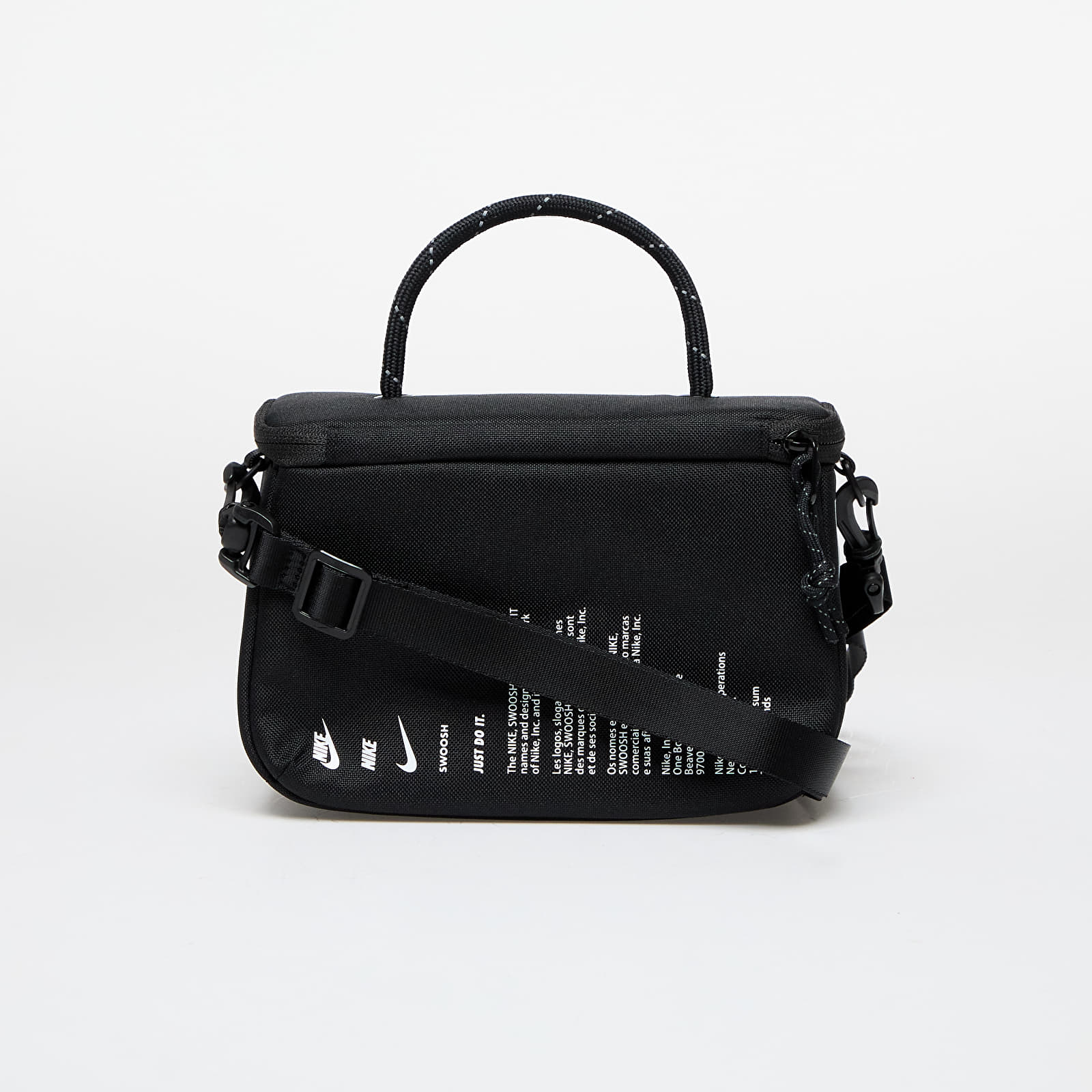 Bandoleras Nike Mini Shoebox Crossbody Bag Black/ Black/ White