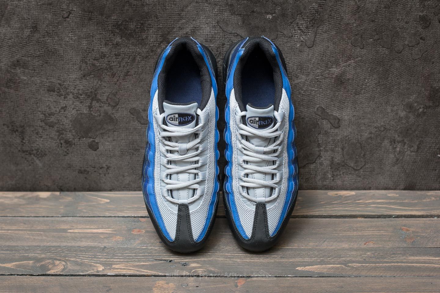 Damen Sneaker und Schuhe Nike Air Max ´95 (GS) Black/ White-Wolf Grey