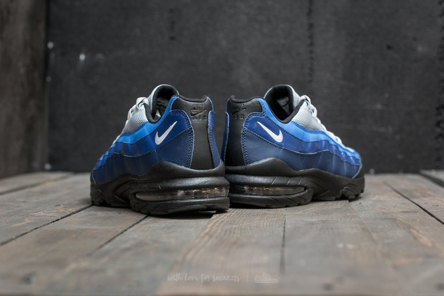 Nike air max 95 black blue grey shop