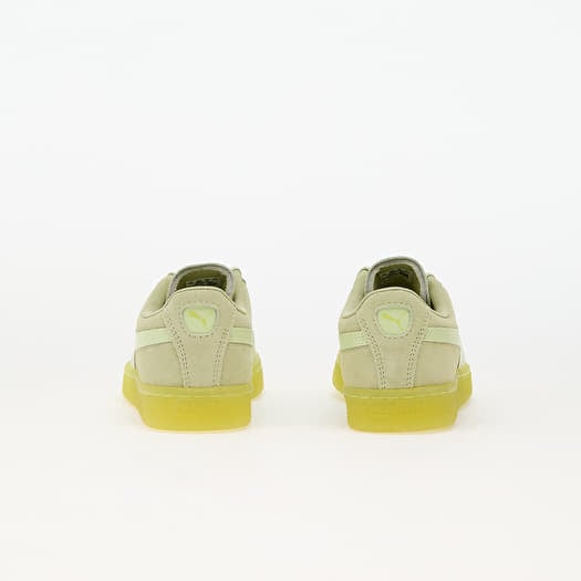 Puma suede green gum sole store