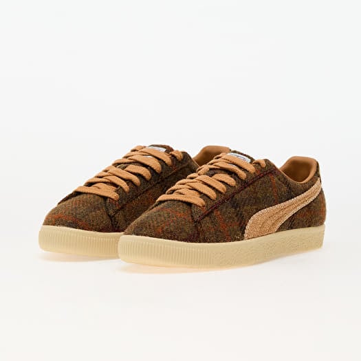 Men's shoes Puma Clyde Harris Tweed Beige Footshop