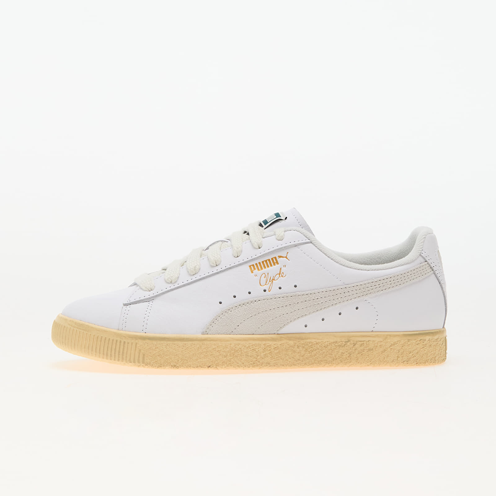 Pánské tenisky a boty Puma Clyde Vintage White