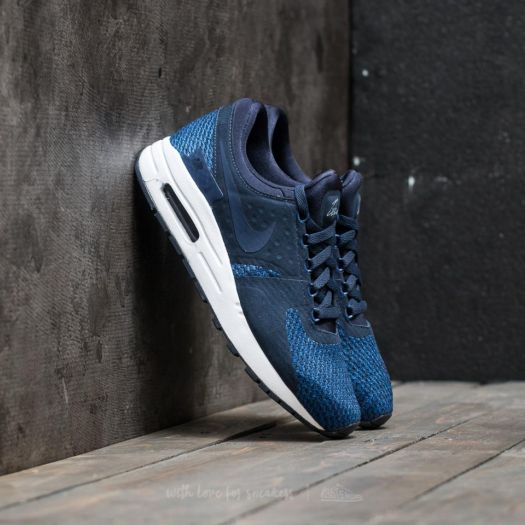 Women s shoes Nike Air Max Zero SE GS Obsidian Binary Blue Black Footshop