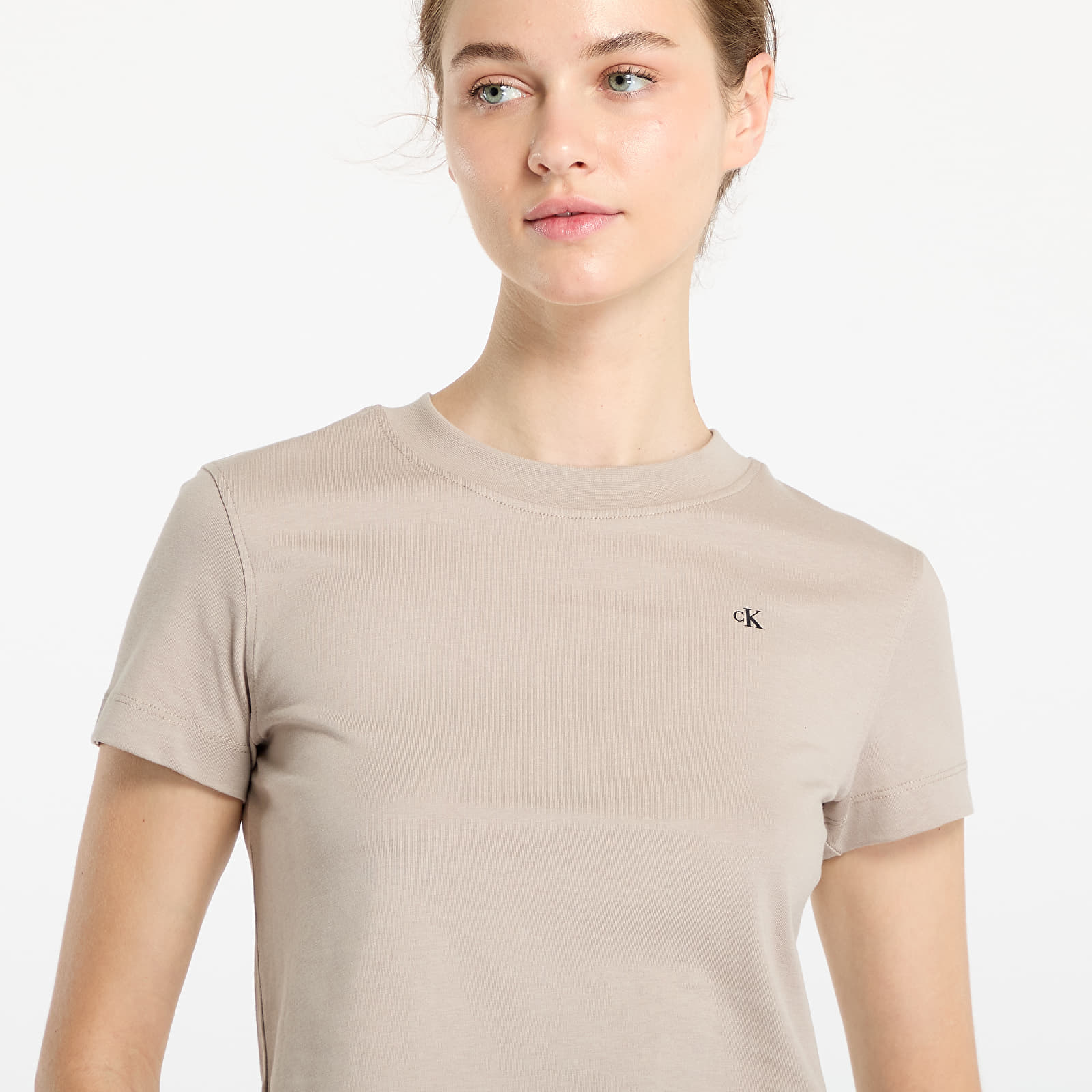 Trička Calvin Klein Jeans Stamp Back Graphic Tee Gray