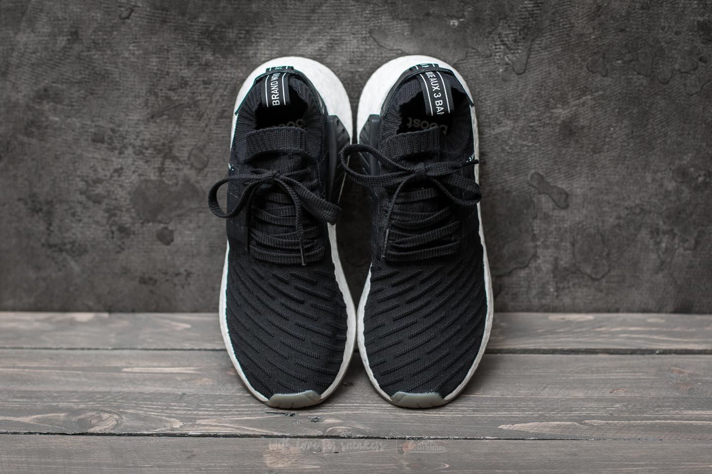 Adidas r2 primeknit black online