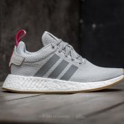 Women's shoes adidas NMD_R2 W Primeknit Grey Two/ Grey Three/ Shock Pink  (BY9317) | Footshop