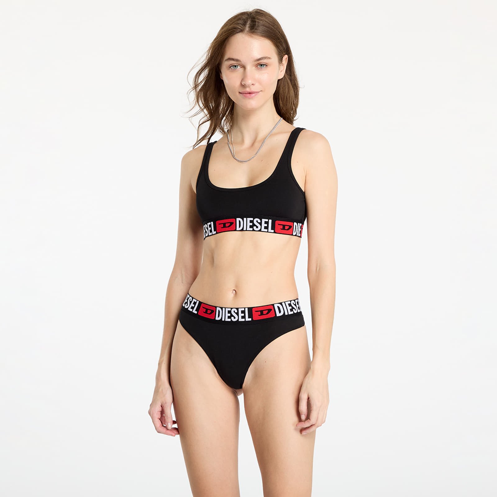 Podprsenky Diesel Ufsb-Oriba Bra Black