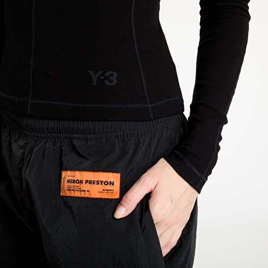 トップス Y-3 FITTED LS TEE adidas Y-3 Long Sleeve Tee - Black | Free Shipping with adiClub