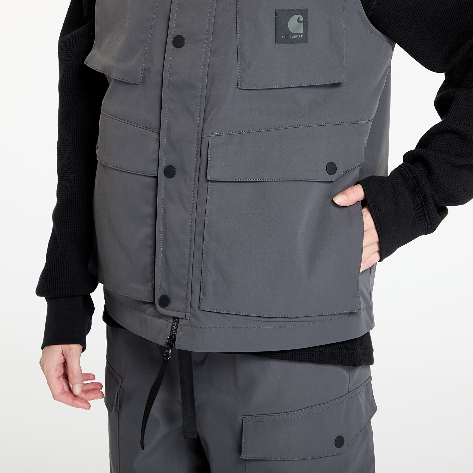 Vesty Carhartt WIP Balto Vest UNISEX Graphite