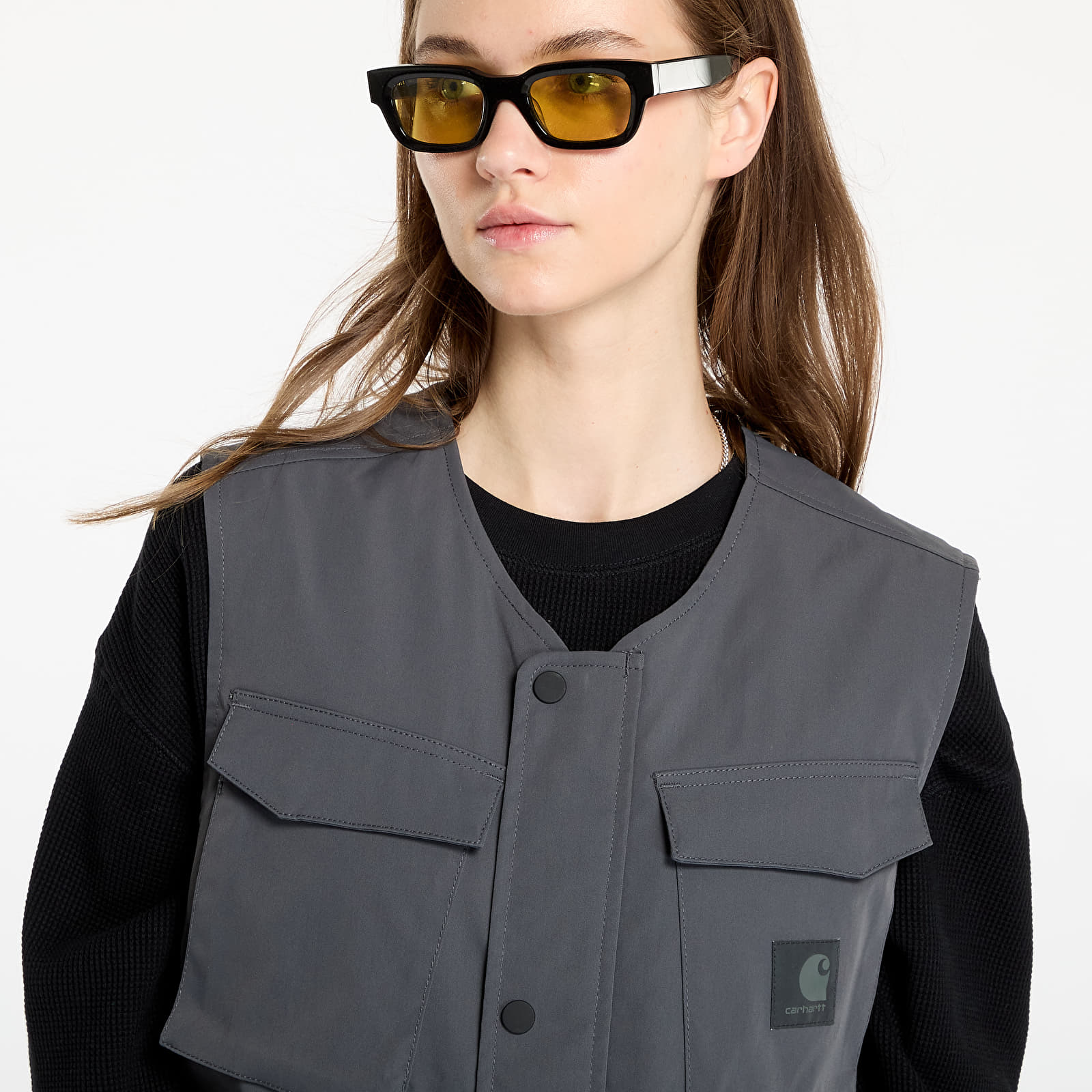 Vesty Carhartt WIP Balto Vest UNISEX Graphite