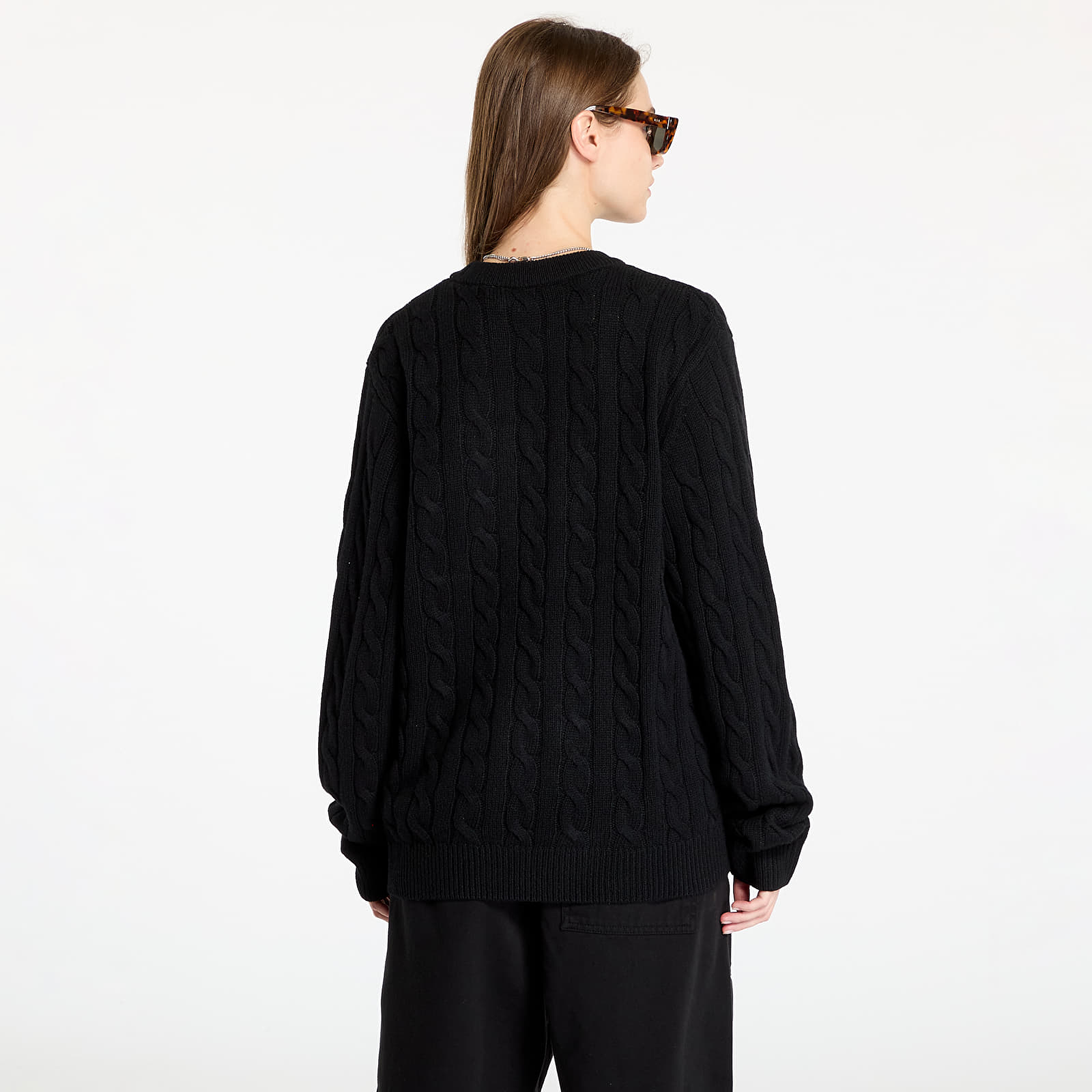 Gensere Carhartt WIP Signature Sweater UNISEX Black/ Wax