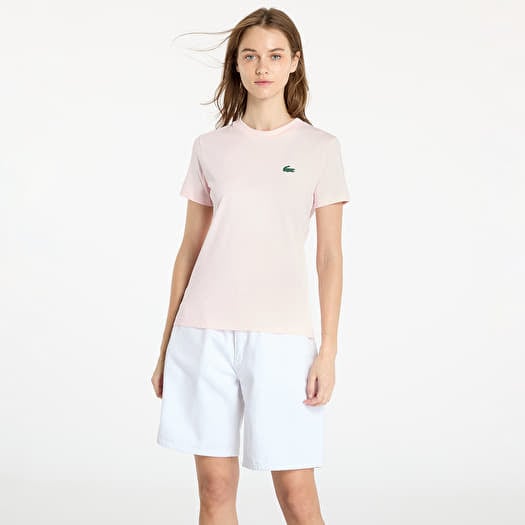 LACOSTE Turtle Neck Tee-Shirt Flamingo