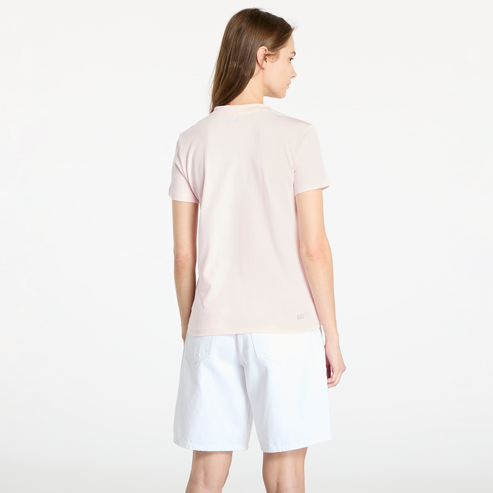 Women's T-shirts LACOSTE Turtle Neck Tee-Shirt Flamingo