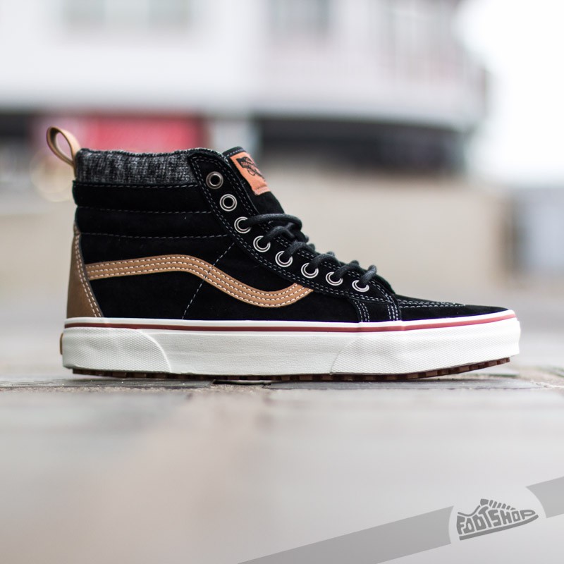 Vans sk8 hi hot sale mte black tobacco brown
