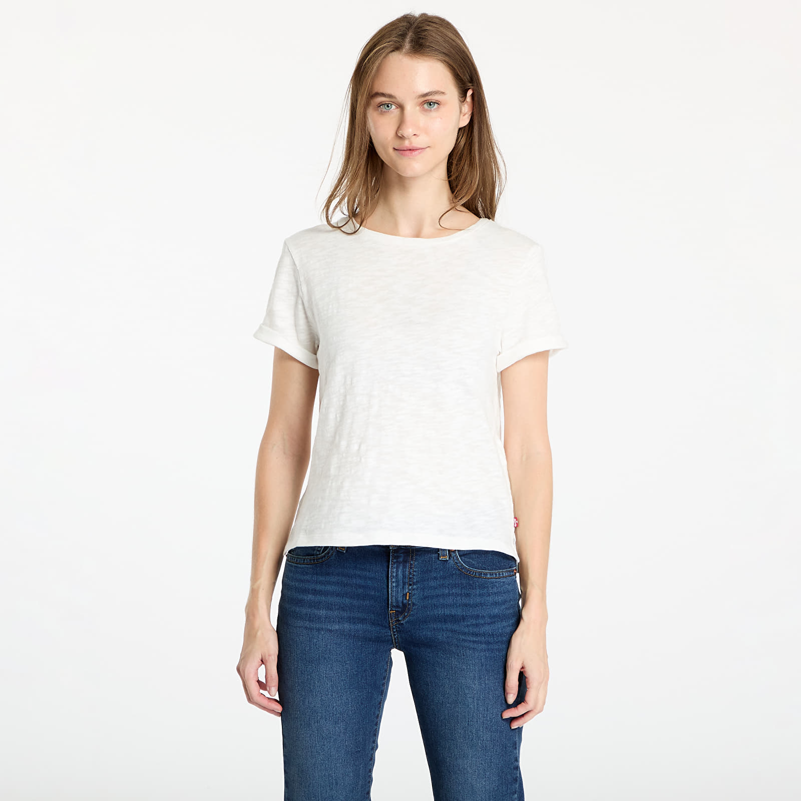 Dames T-shirts Levi's® Margot Short Sleeve Tee White