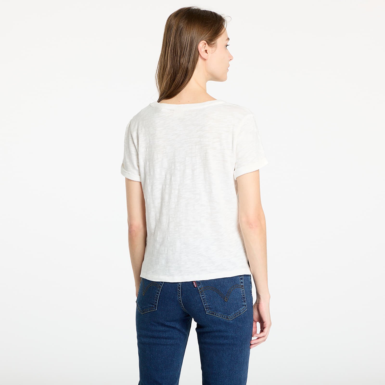 Dames T-shirts Levi's® Margot Short Sleeve Tee White