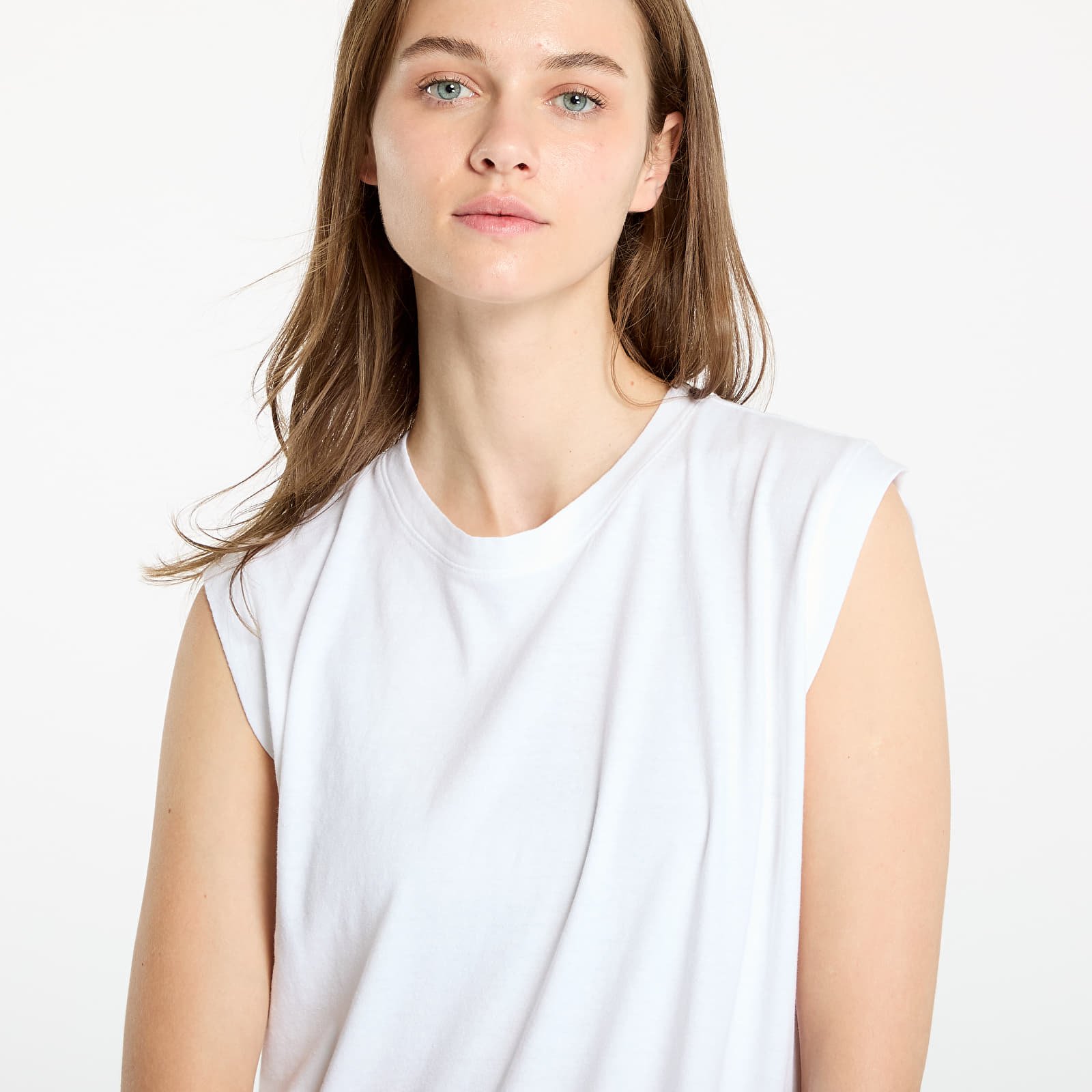 Dámske tričká Levi's® Boxy Tank Top White