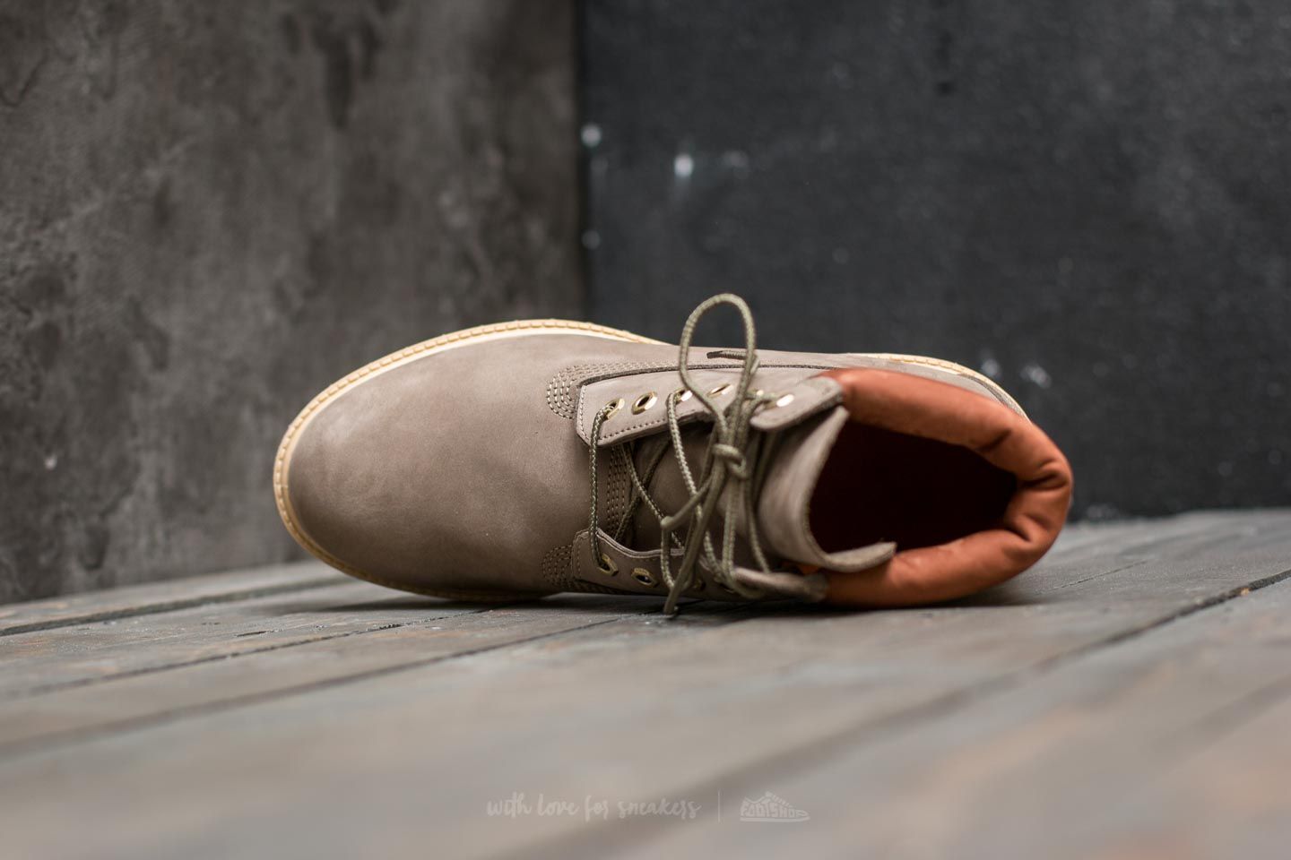 Férfi cipők Timberland Waterproof 6-Inch Premium Boot Olive