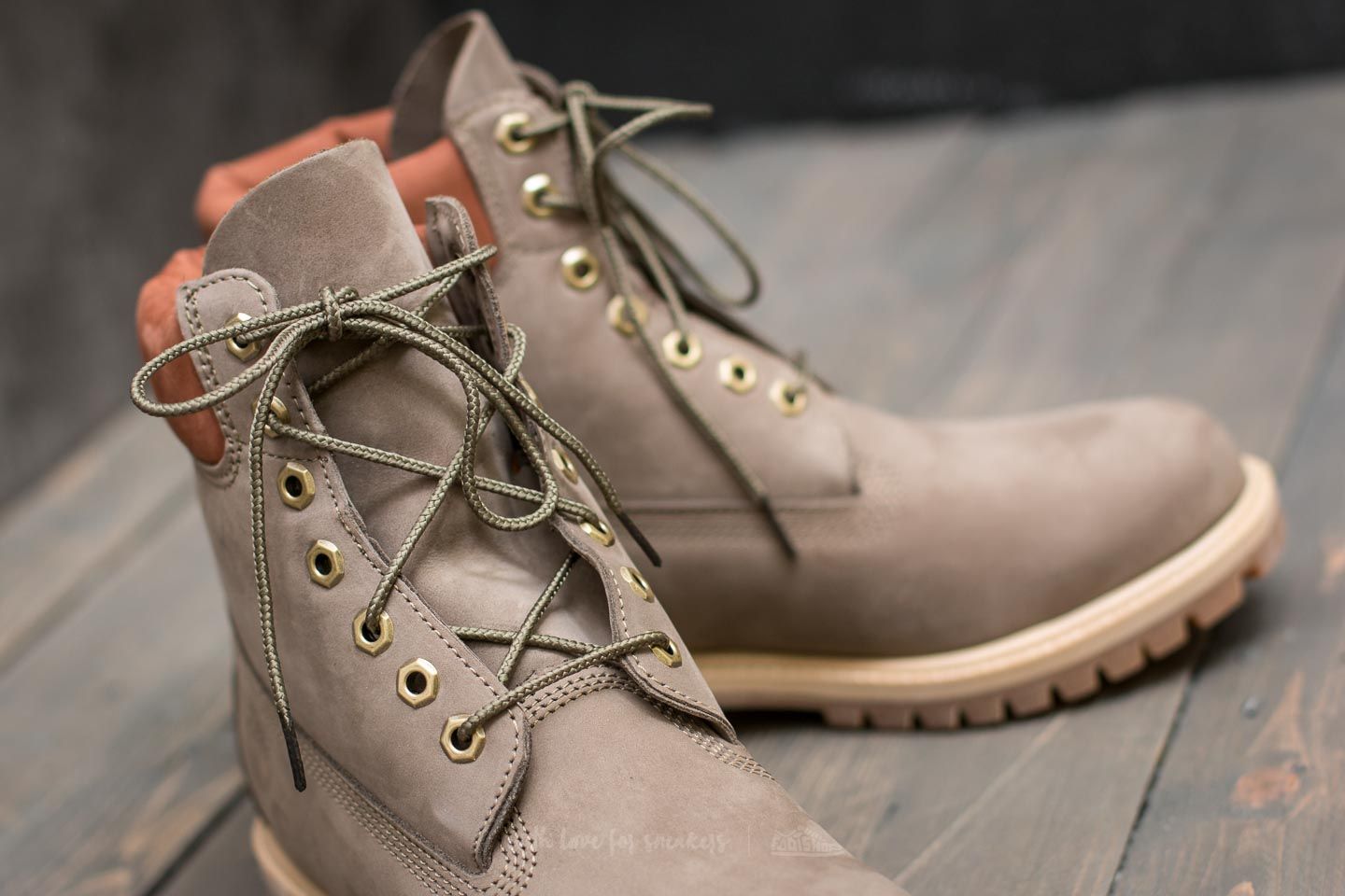 Férfi cipők Timberland Waterproof 6-Inch Premium Boot Olive